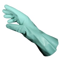 CHEMICAL PROTECTION RUBBER - Nitril-Handschuhe, grün